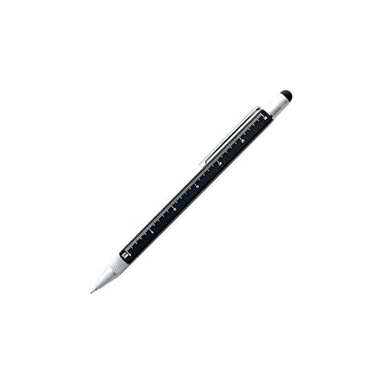 Meister by POINT Tool Pen Square Pencil 0.7mm Black UB-SQL09P-BK Stylus Scale Mechanical Pencil Twist Action