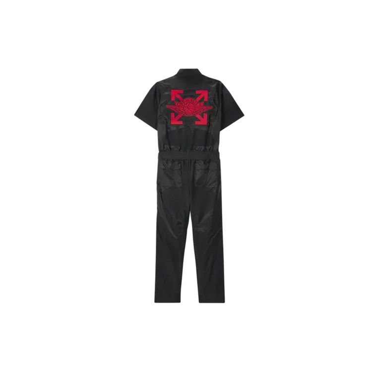 Air Jordan x Off-White Boiler Suit Black Men Tops CV0668-010
