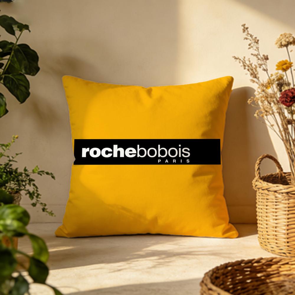 Hot RRoche Boboising Cushion Cover Versatile DoubleSided Pillow Case Fit for Sofa Bed Car Daily Decor