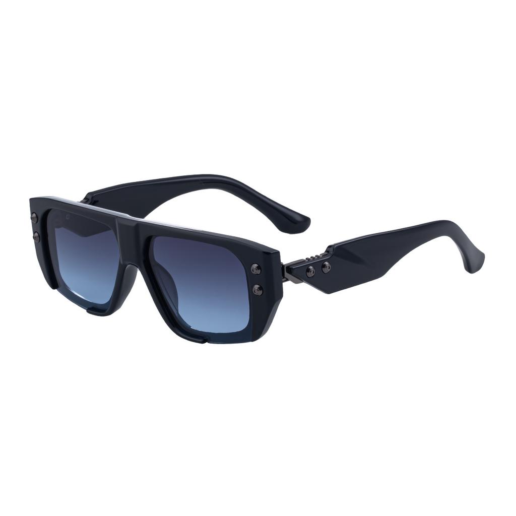 Classic Rivet Designer Style Style Irregular Sun Glasses Glasses Ladies For Men Classic Sun Eyeglasses Punk Popular Big Spectacle Frame Frame