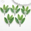 50/100Pcs Silk 4-Leaf Fake Plants Wedding Party Christmas Wreath Photography Props Home Birthday Decor Crafts Artificial Flowers