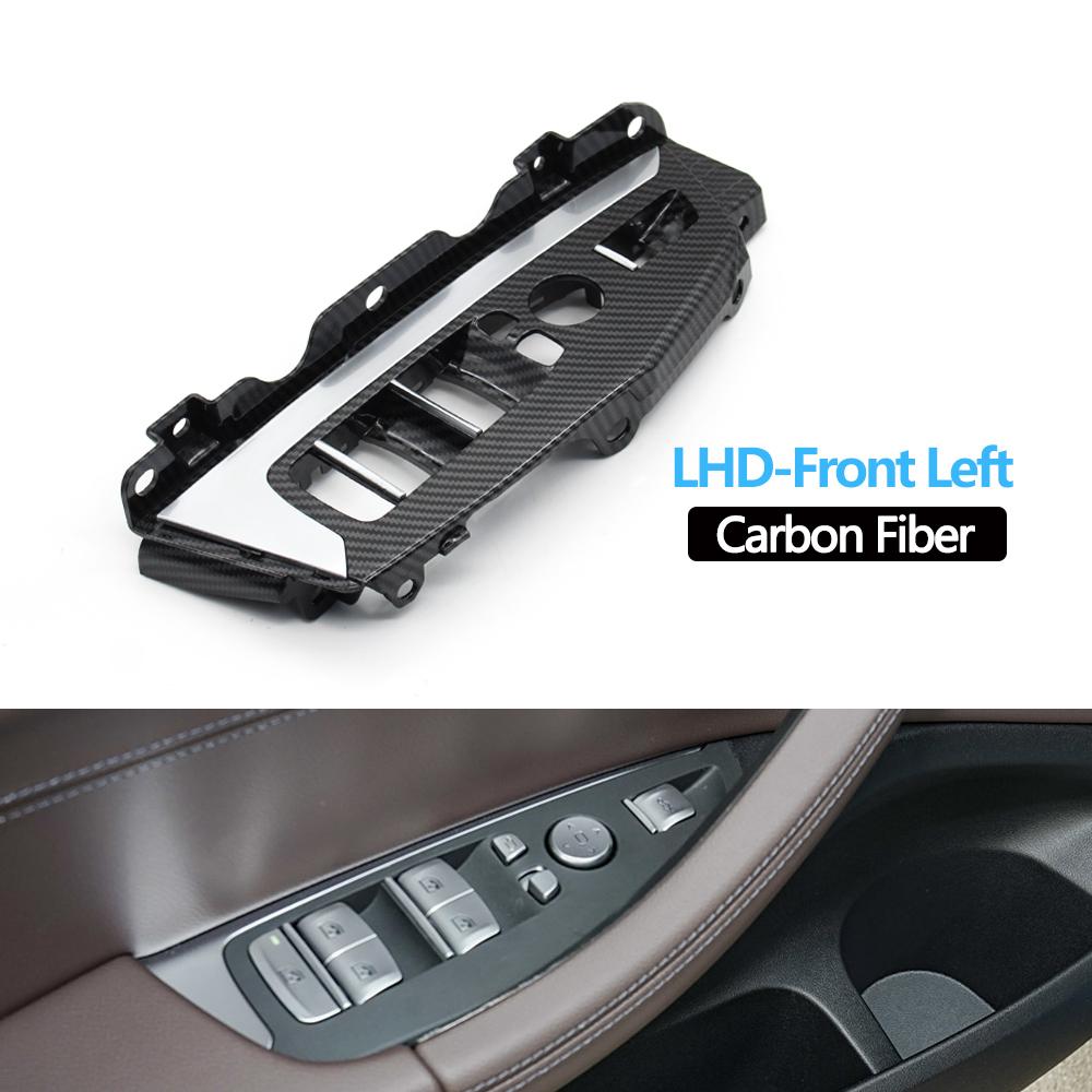 LHD RHD Car Interior Left Right Door Window Lifting Switch Outer Cover Trim Panel For BMW X3 X4 G01 G02 G08 F97 F98 2018-2021