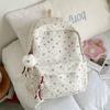 Schoolbag Cute Schoolbag Female Junior High School Mori Backpack Niche High Value Fresh Ins Printing Light Sweet Wind Backpack