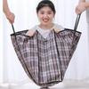 1Pcs Moisture-Proof Classic Striped Grids Storage Bags Organizing Clothes And Items Moving And Storing Clothes Bedding For Home