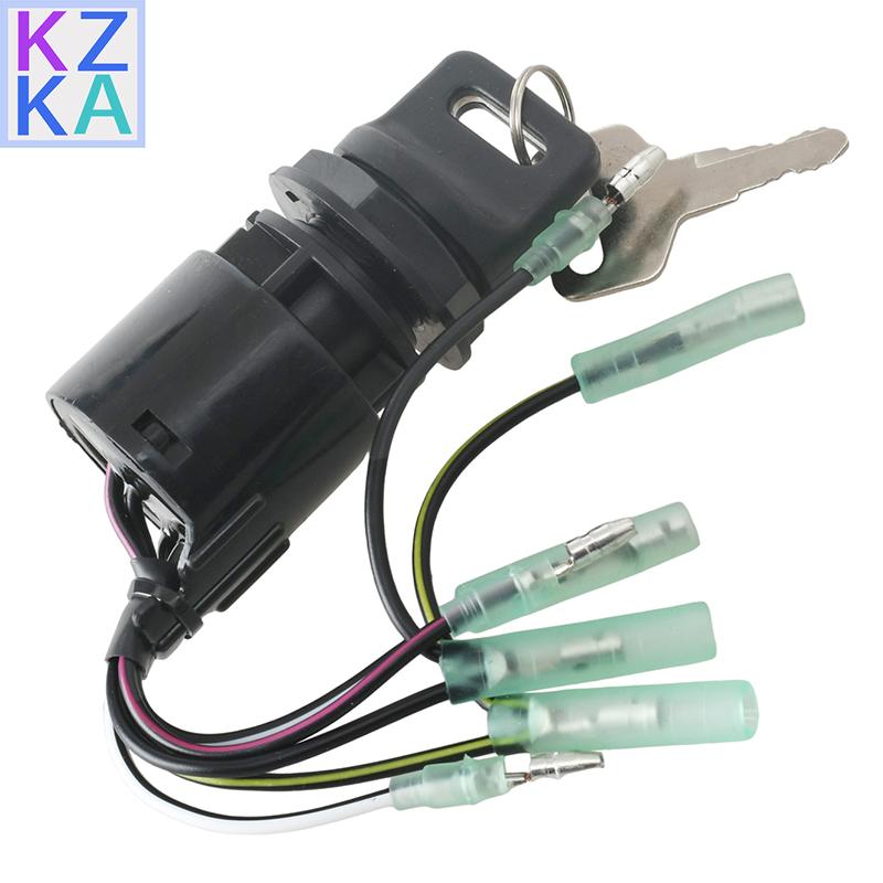 Boat Ignition Key Switch 87-17009A2 for Mercury Outboard 9.9HP 15HP 18HP 25HP 30HP 320 380 Hypalon RIB MP41070-2 Boat Motor Part