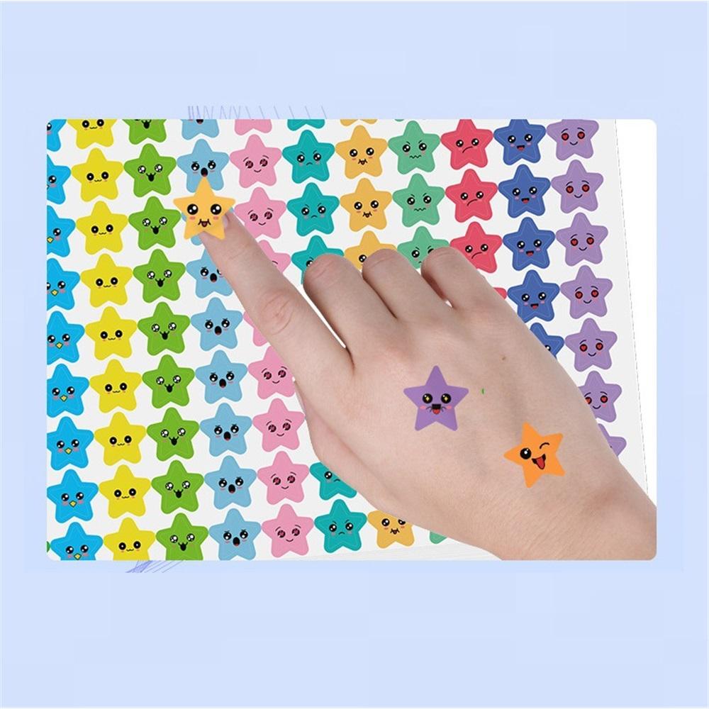 1500 Star Stickers Reward Chart Set – 10 Sheets, Holographic & Classic Designs For Kids, Students, Teachers – Positive Reinforcement Stickers