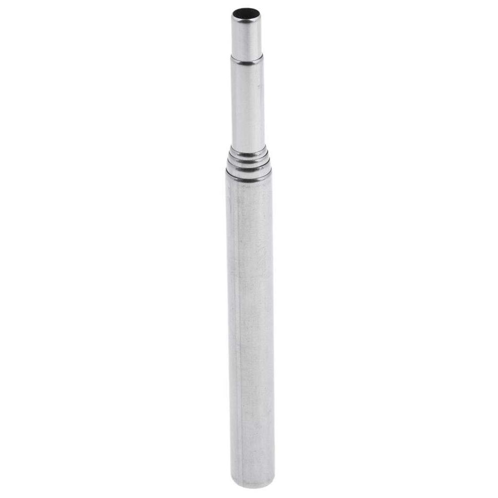 Collapsible Stainless Steel Fire Blower Pipe Blowpipe Pocket Bellow Retractable Tube for Outdoor Picnic Camping Hiking