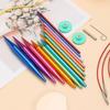 Interchangeable Circular Knitting Needle Set with Storage Bag 3-10.0mm Knitting Needle Knitting Supplies for Knitting