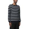 Polo Ralph Lauren Ss23 Gestreiftes Kleinlogo Bedrucktes Rundhals-Sweatshirt Herren Sweatshirt Schwarz 710899202-001