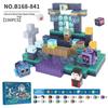 2.0cm DIY Magnetic Building Blocks with Lights - Magnetic Cubes Military Engineering Farm Set