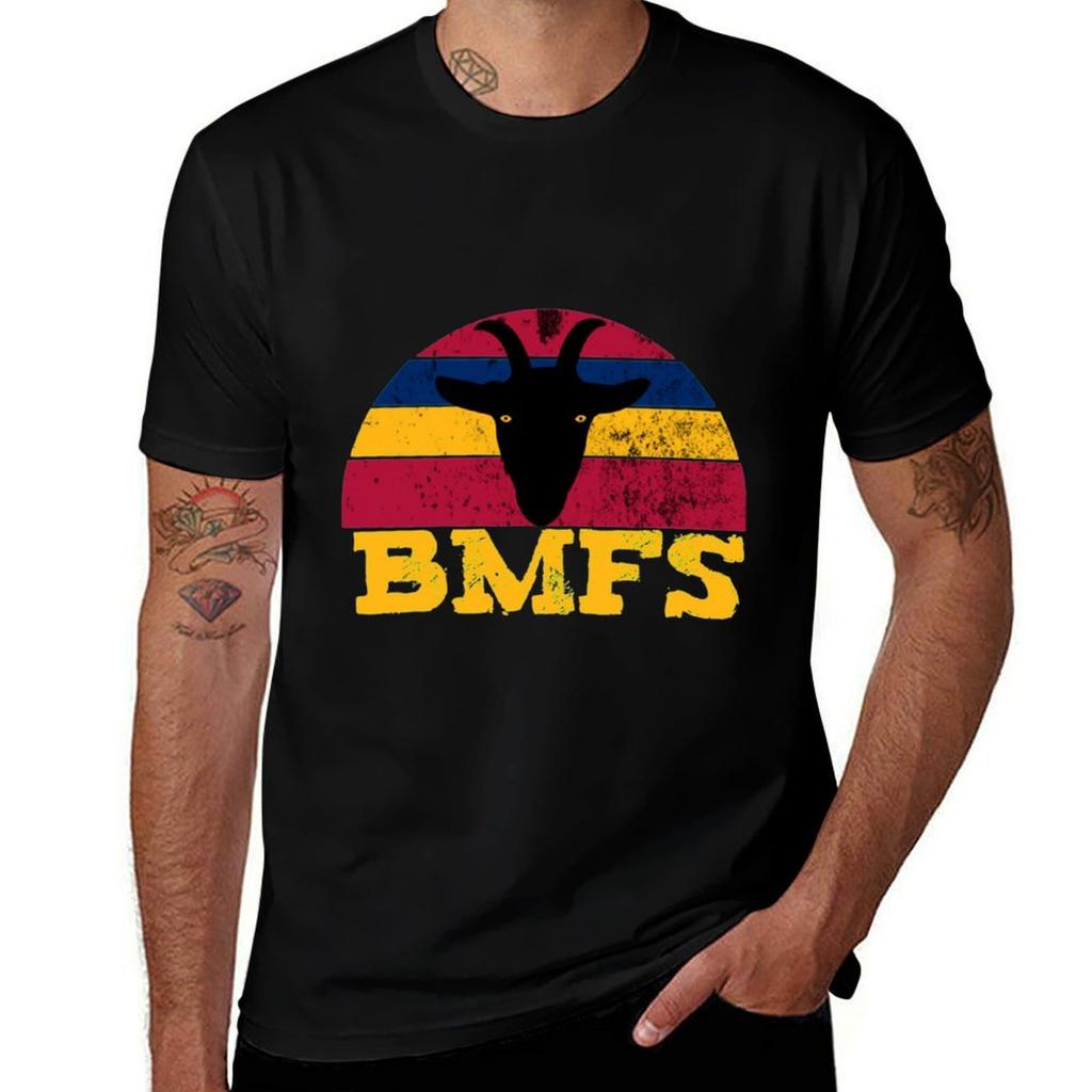 BMFS Billy Strings Vintage Sunset Goat Shirt TShirt Plus Size Basic Cotton TShirt