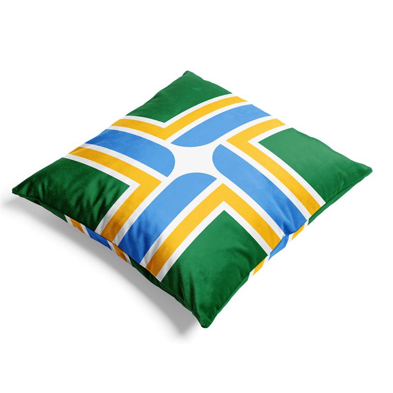 Aertemisi 18'' x 18'' Portland Oregon Square Throw Pillow Cushion Covers Cases Pillowcases for Sofa 45cm x 45cm