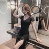 2025 Spring/Summer Sexy Low-Cut Slimming Evening Lace Gown
