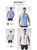 Men's 2023 Summer Quick-Dry Hooded Sleeveless Fitness Tee