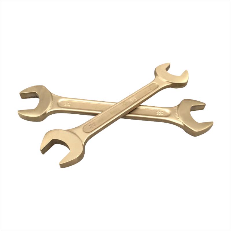 Explosion-Proof Double-Ended Aluminum Bronze Open-End Wrench