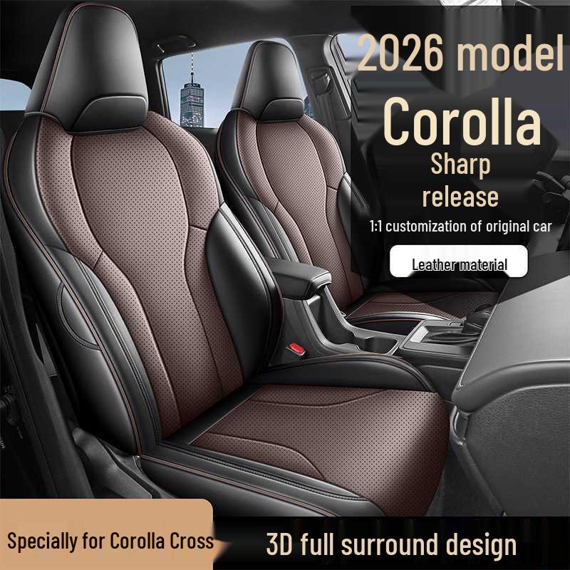 2026 Toyota Corolla Cross Ganzjahres-Ledersitzbezüge: Vollständig abdeckende Innenkissen
