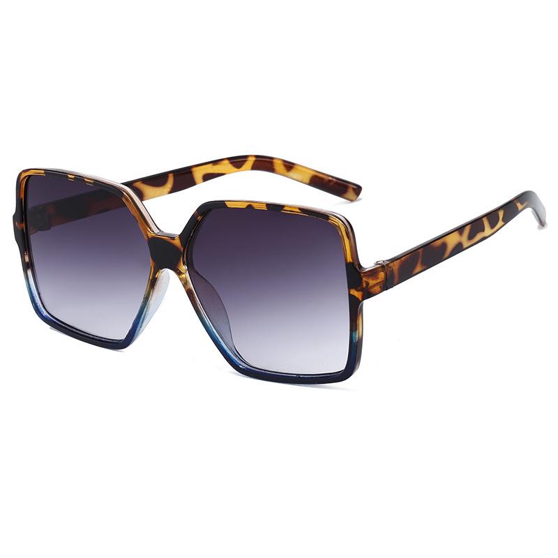 Trendy Oversized Square Sunglasses - European & American Style for Women