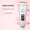 Damenrasierer Elektrischer Haarentferner Flüssigkristall Wasserdicht Wiederaufladbarer Rasierer Körperhaare Achselhaare Beinhaare Rasiermaschine
