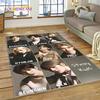 HD Korea Kpop Stray Kids 3D Singer Rug Carpet for Living Room Bedroom Home Decor,Floor Mat Non-slip Decoration for Sofa Doormat