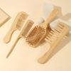 4pcs/set natural bamboo brush massage airbag comb set scalp massage comb for hair growth Special for real hair wigs