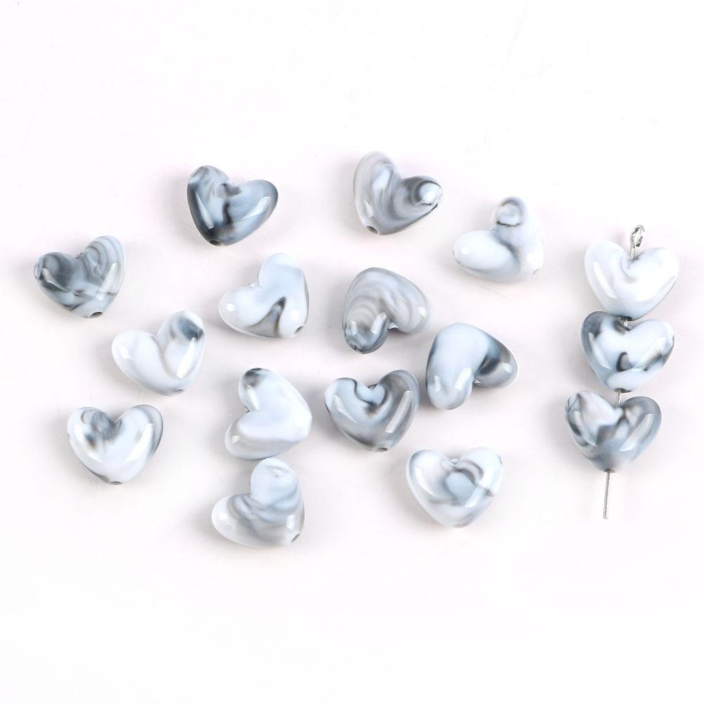 

Акриловые разводы любовь бусины имитация нефрита прямое отверстие оптом сделай сам ожерелье браслет заколка для волос ювелирные аксессуары материал 10 pieces