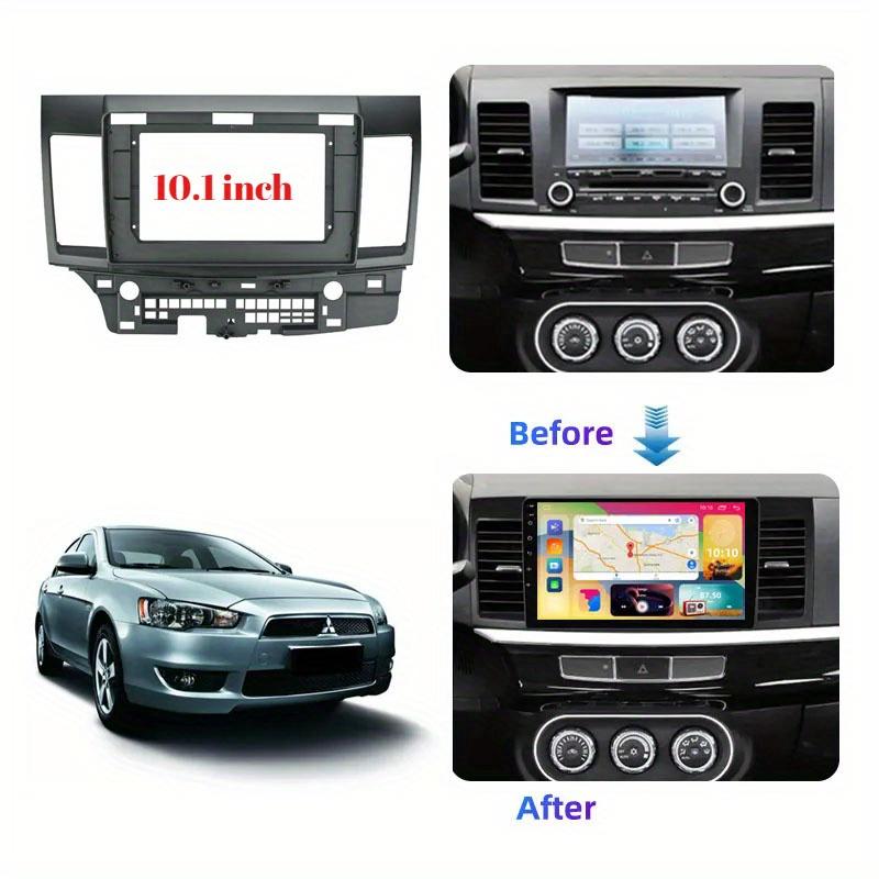 10.1Inch For Mitsubishi Lancer 2008-2016 Car Android Casing Frame 2 Din Head Unit Fascia Dash Board Cove