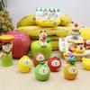 Miniature Shooting Scene Props Home Decor Resin Crafts Model Decoration DIY Fruit Cat Series Miniature Figurine Home Accessories