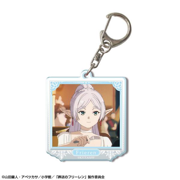 New Anime Frieren Beyond Journey's End Acrylic Action Figures Model Key Chain kawaii Pendant Accessories Decor Toy Gift 6CM
