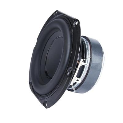 1Pair 4inch Sound Full Ranges Speaker 4Ohm 30W Subwoofer Speaker Magnetic Portable Speaker
