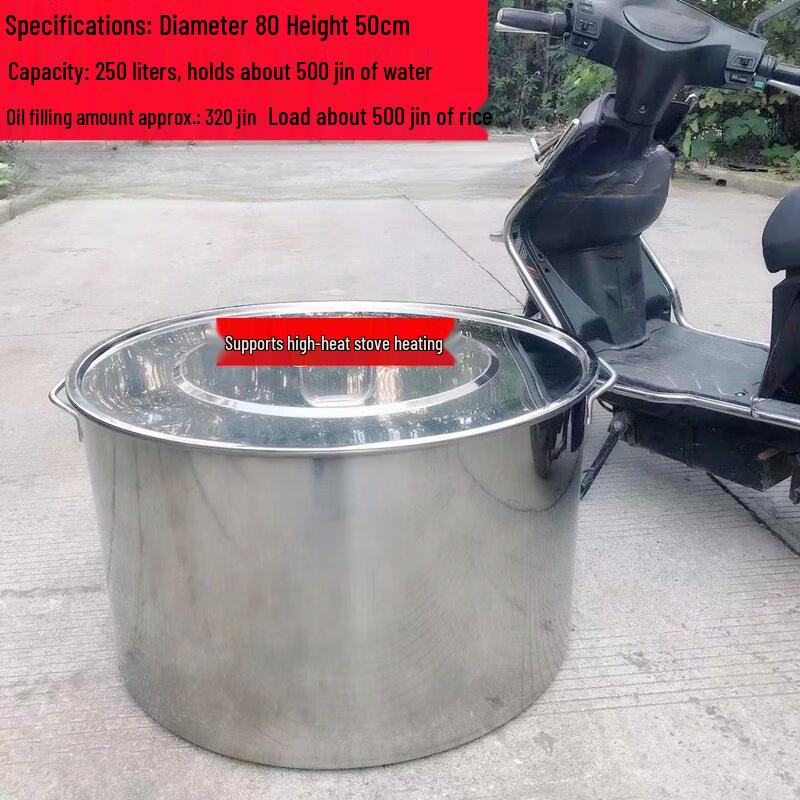 Stainless Steel Stockpot with Lid