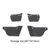 Futhope 4PCS TPE Mudflaps For Tesla Model 3 Model Y ~2023 Mud Flaps Anti-sludge Replacement Splash Protector