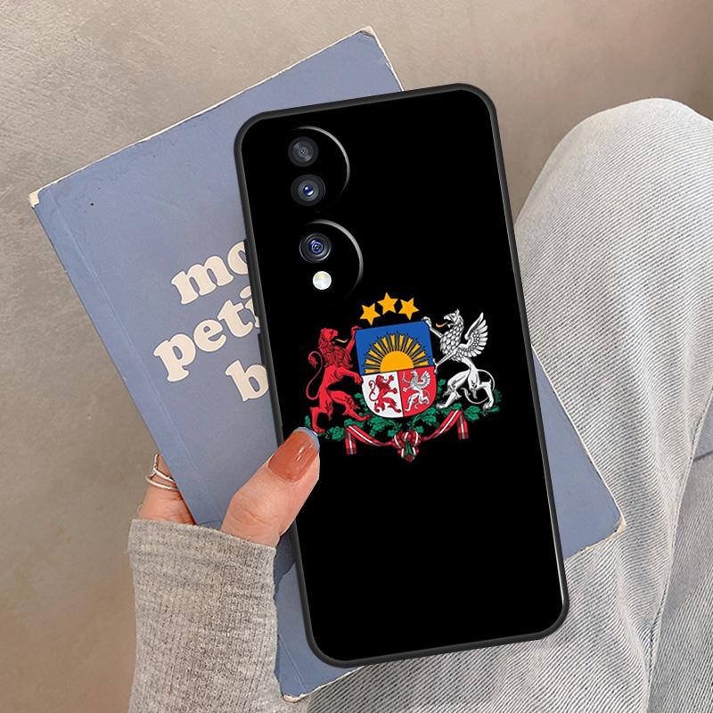 

Latvia Flag Case For Honor Magic 5 6 7 8 Pro Cover For Honor 200 400 Lite 50 70 90 X8a X8b X9a X9b X9c Honor 70