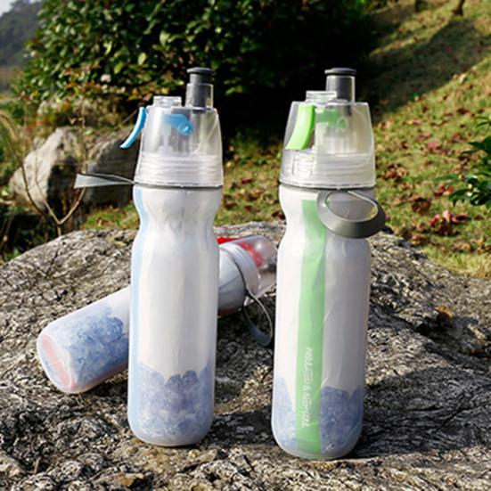 Insulated Water Bottle Food Grade BPA Free Leakproof Spray Function Outdoor Sports Drinking Water Cup for Workout