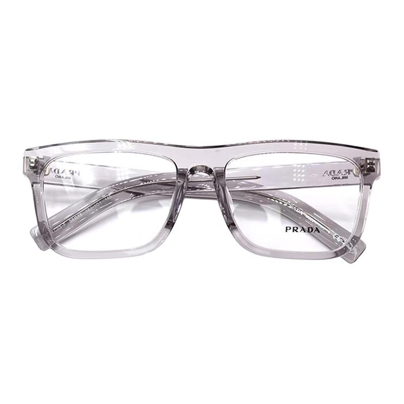 Prada optical glasses Fashionable and personalized design, plate, square Gray 18J 1O1 (size 56) 56 basic packaging-glasses case + packaging box