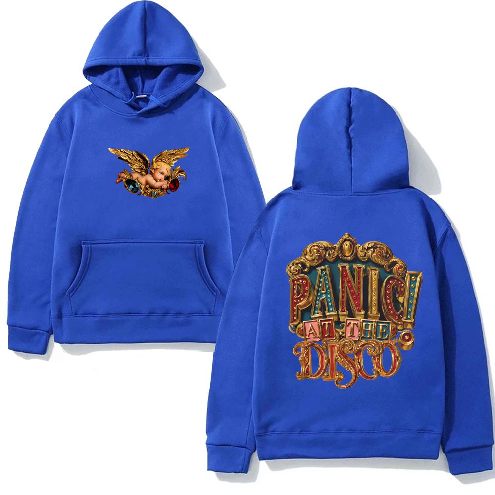 

BAROQUE ANGEL PULLOVER HOODIE Panic! At The Disco 2025 New Harajuku Sweatshirt High Quality Clothing Sudaderas Hooded Hoody XXXL