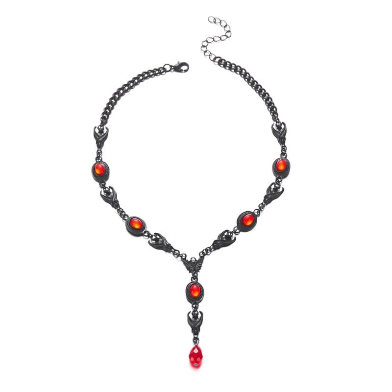 Schmuckset Halskette Hängende Ohrringe Armbänder Halloween Halskette Schmuck Geschenke