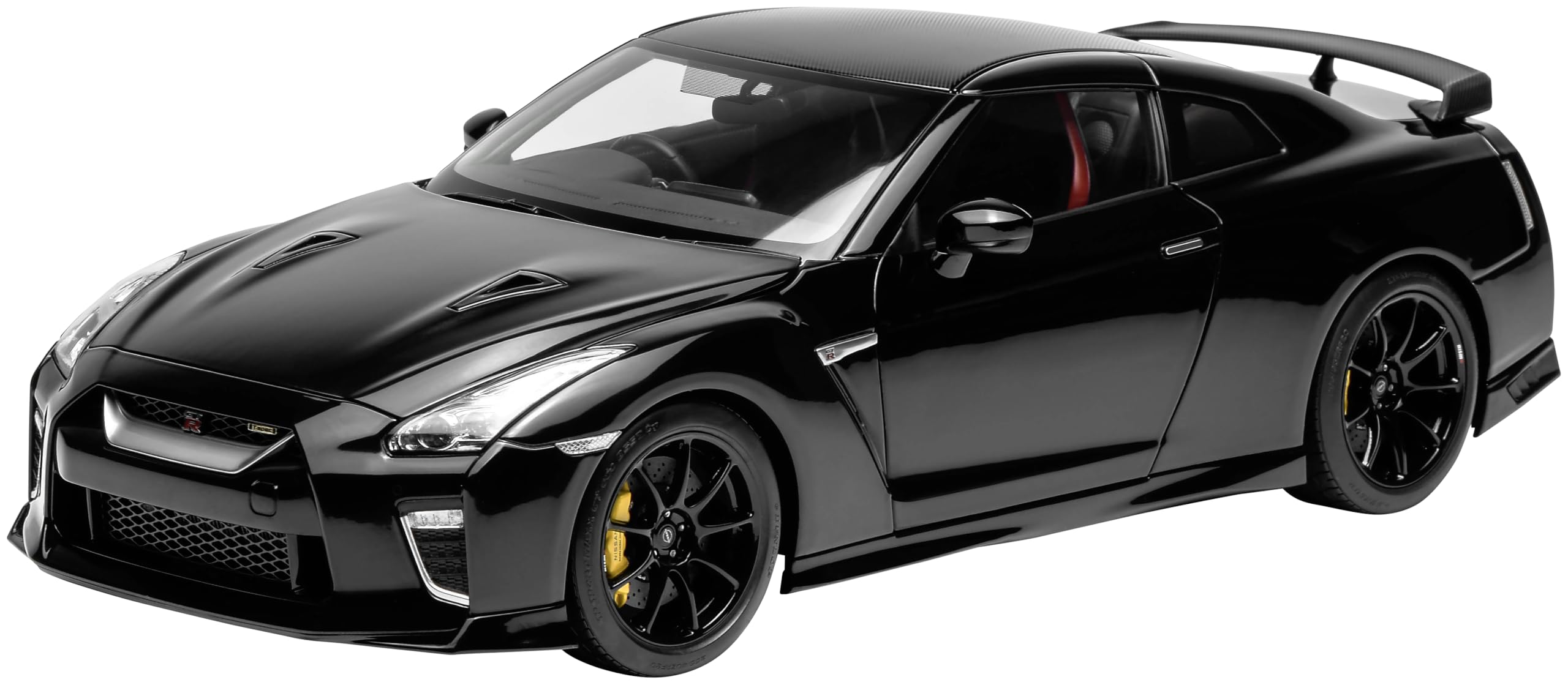 FREESTYLE MOTORHELIX Scale Nissan Track Edition Engineered By NISMO 2022 Meteor Flake Black Pearl Finished Product M83519 1/18 GT-R (R35) T-Spec