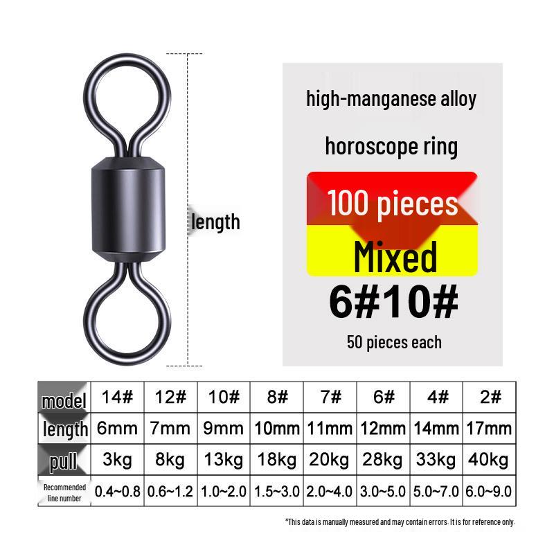 Stainless Steel Fishing Quick-Connectors: Strong Pull Force Lure Accessories