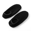 Winter non-slip fleece lined socks 225-245mm black thermal socks