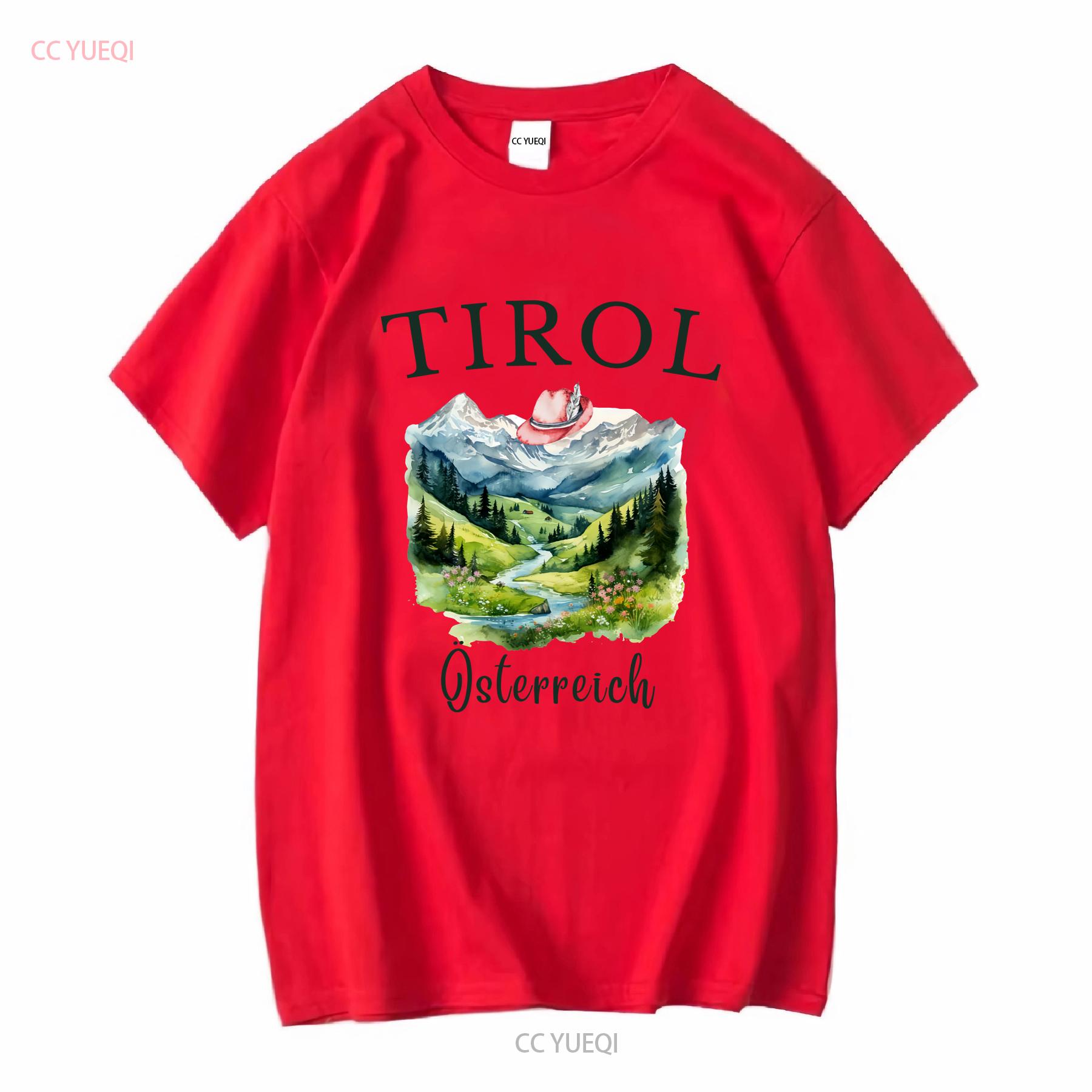 Tirol T Shirt Tyrol Austria Travel Innsbruck Hall Kitzbuhel Austrian Alps Softstyle Souvenir long or short sleeves vintage S