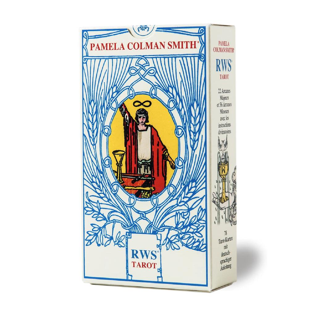 Pamela Colman Smith RWS Waite Tarot s japonským návodem autentický produkt I.I.J. Tarot, balíček 78 karet, edice, výklad, manuál,