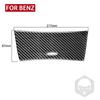 For Mercedes-Benz CLS C219 2004-2009 Car Central Control Storage Box Panel Sticker Trim Carbon Fiber Interior Accessories