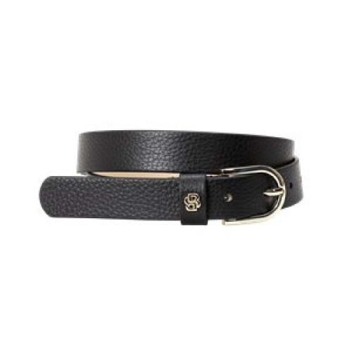 BOSS Scarlet Monogram Cow Leather Belt