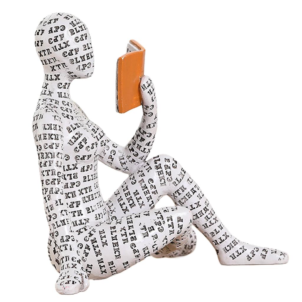 Abstract Figure Statue Modern Decoration Sculptures & Figurines Living Room Ornaments Resin Table Decoration