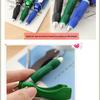 Portable Stainless Steel Folding Nail Clippers Keychain - Mini Flat-edge Pen Style