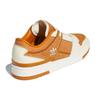 Adidas Originals Forum Luxe Low Fabric Synthetic Leather Casual Low-Top Skate Shoes Unisex Sneakers Orange GW2012