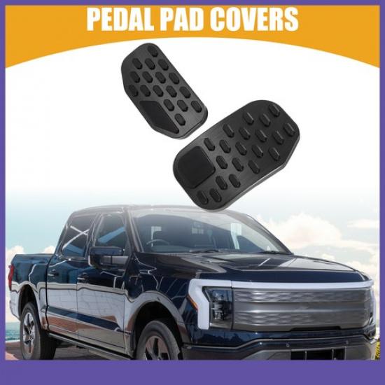 - Ford F-150 Broms Gaspedal Pad | Svart | Enkel |  | Metall Plast | Bromspedal Pad