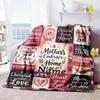 Mother'S Embrace Is Home Customize Your Name Customize Your Name Blankets Comfortable Soft Lightweight Allseason Multipurpose Customize Your Name