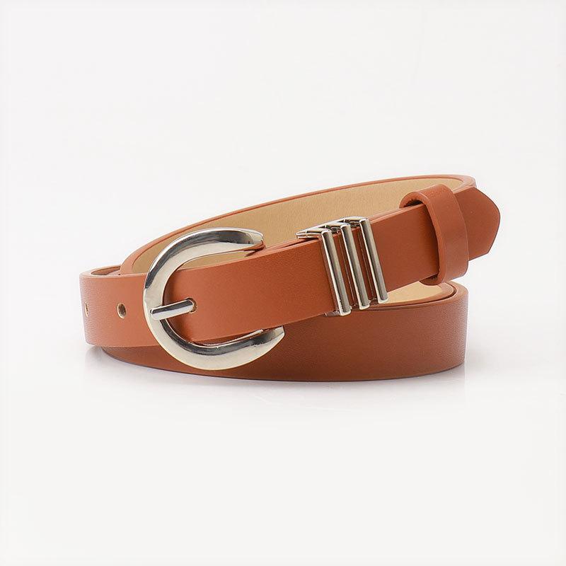 Spring and Summer New Belt for Women Fashion Versatile Jeans Casual Pants for Women's Belt Korean Version Commuting High-end Belt