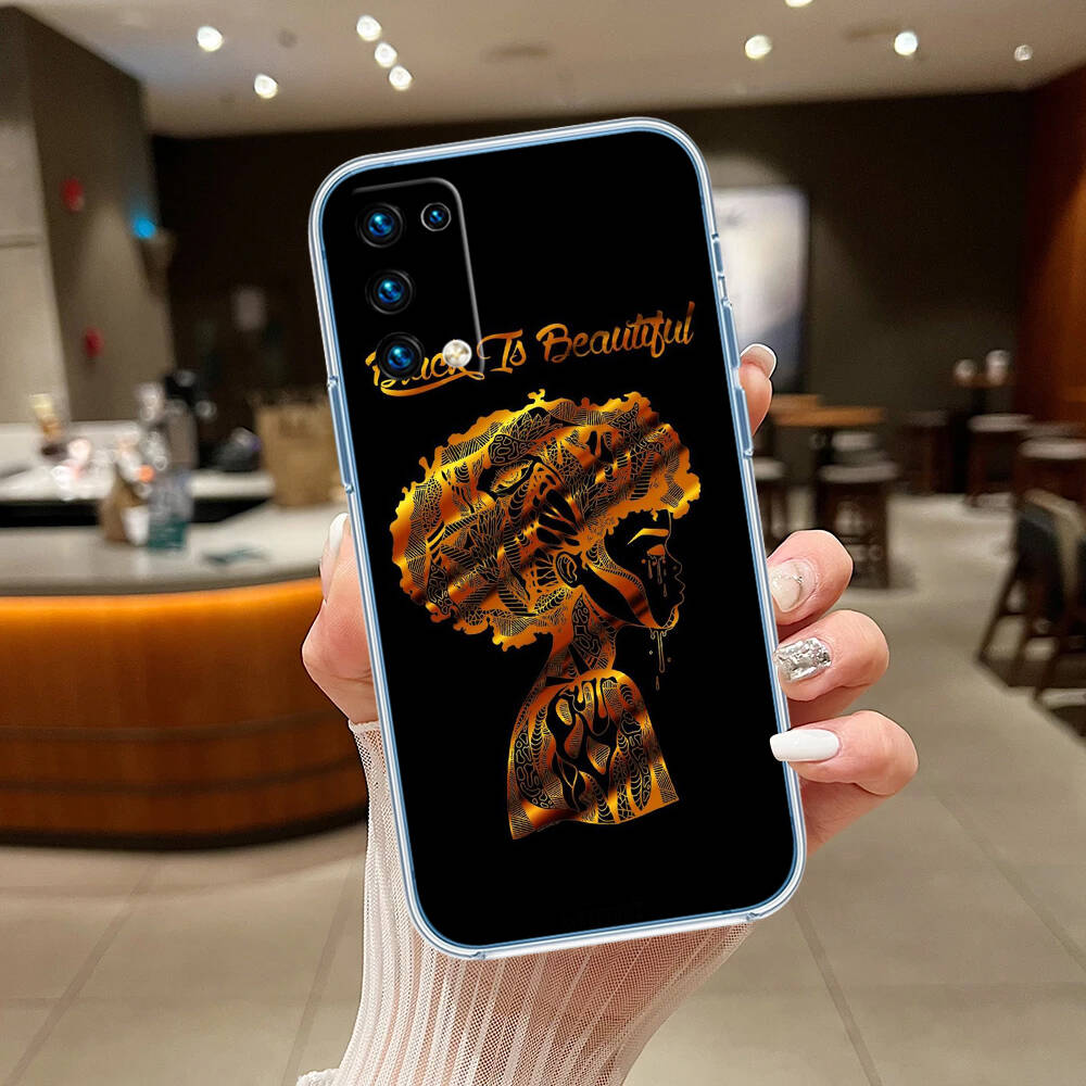 Chica Poppin Black Girl Case for Motorola G10 G20 G04 E30 E40 E22 E20 E13 E15 G22 G23 G05 G75 G35 G55 E22S E7 G6 G7 G8 G9 Plus Power Play
